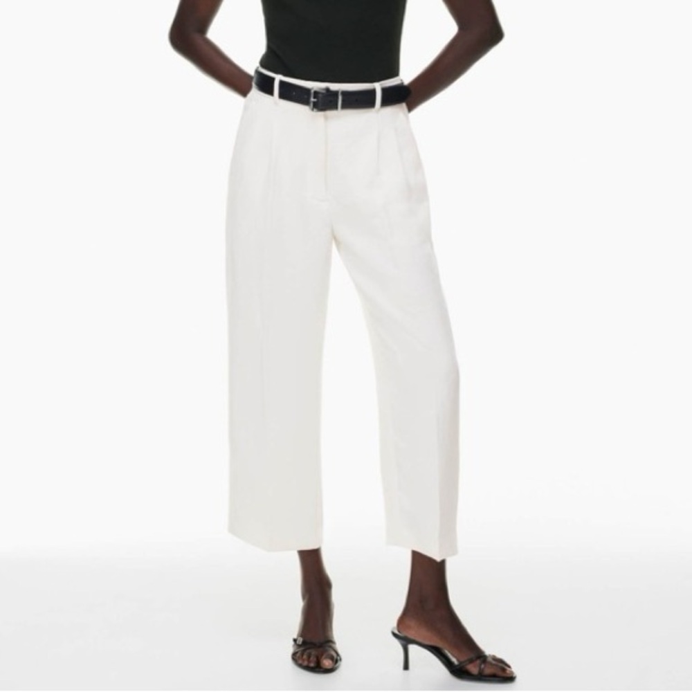 Aritzia Wilfred Effortless Cropped Pant 8